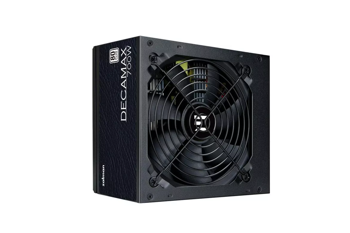 Fuente de Alimentación Zalman 700W 80 PLUS ATX DecaMax LX3 Refrigeración 12cm Negra