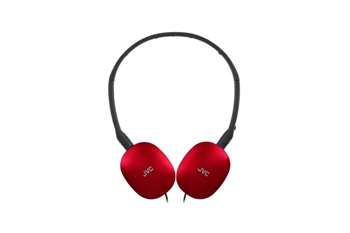 Auriculares JVC con cable, micrófono integrado y diadema azul