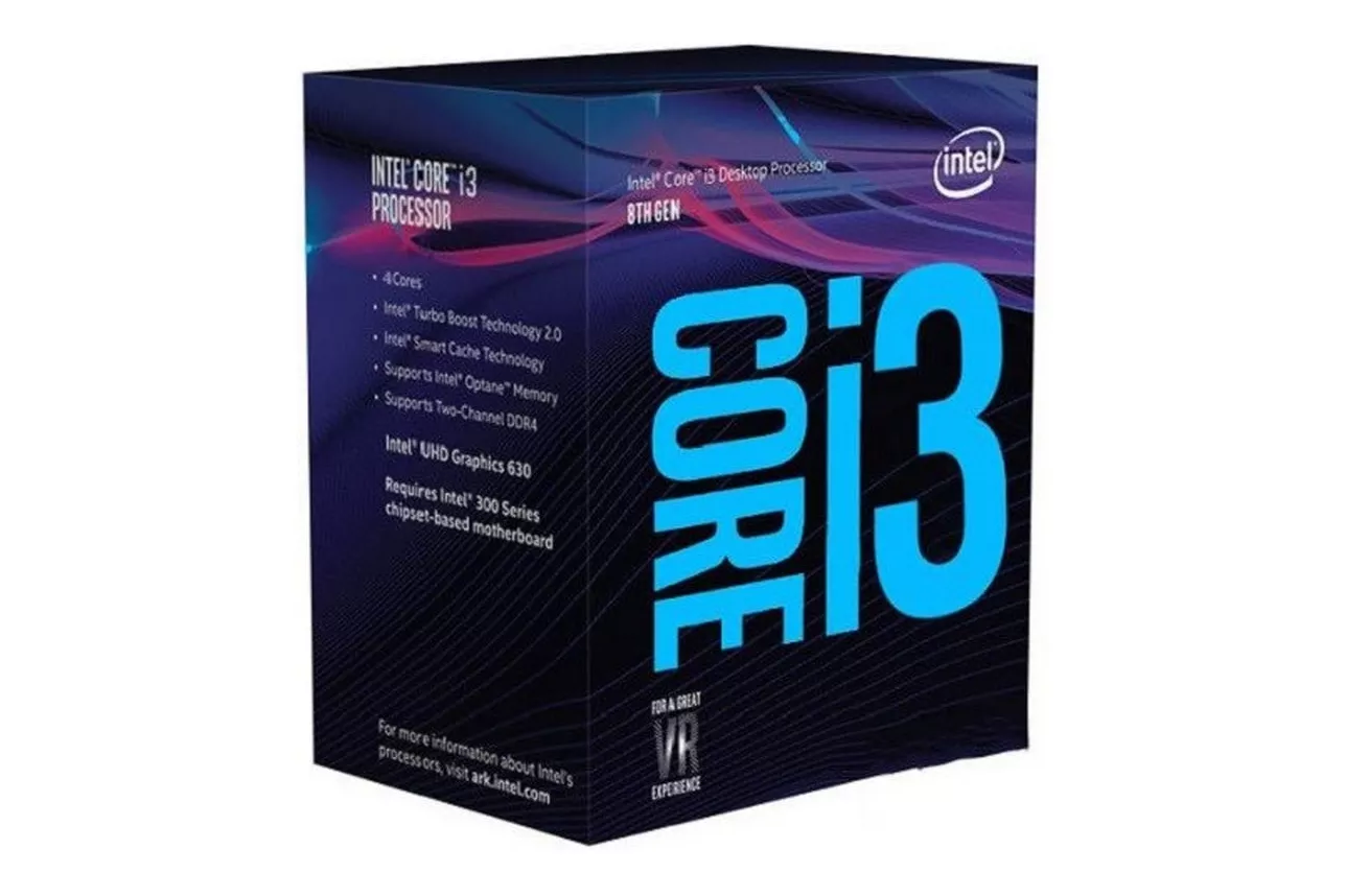 Intel Core i3-8100 3.6GHz BOX