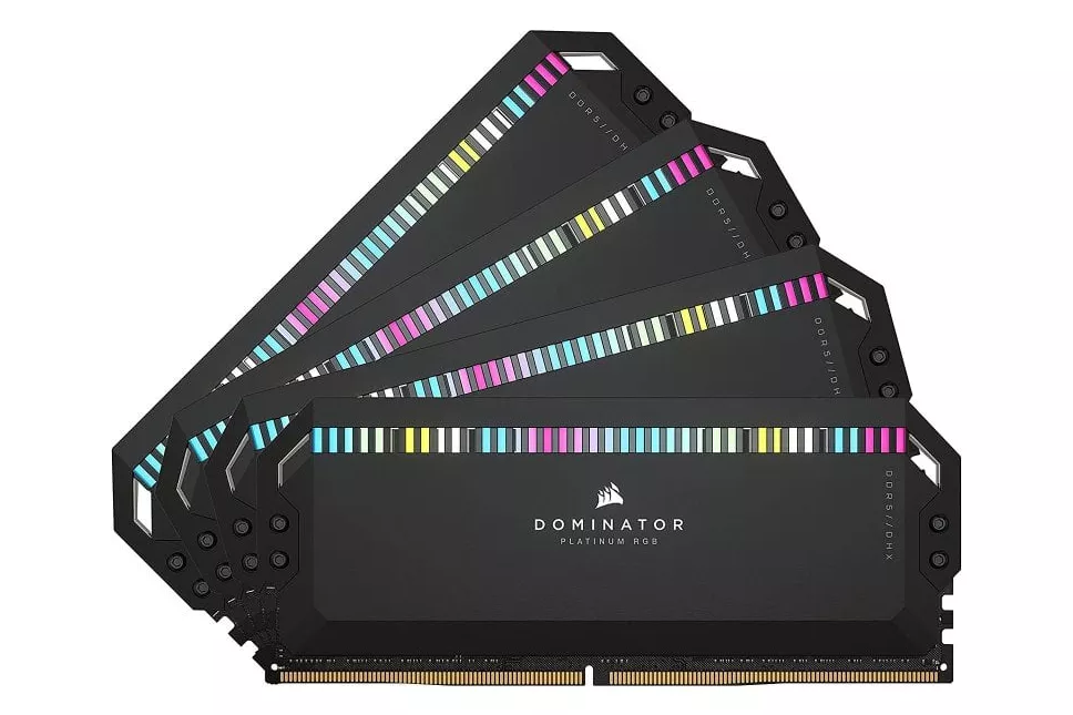 Corsair Dominator Platinum RGB DDR5 6200MHz 64GB 4x16GB CL32