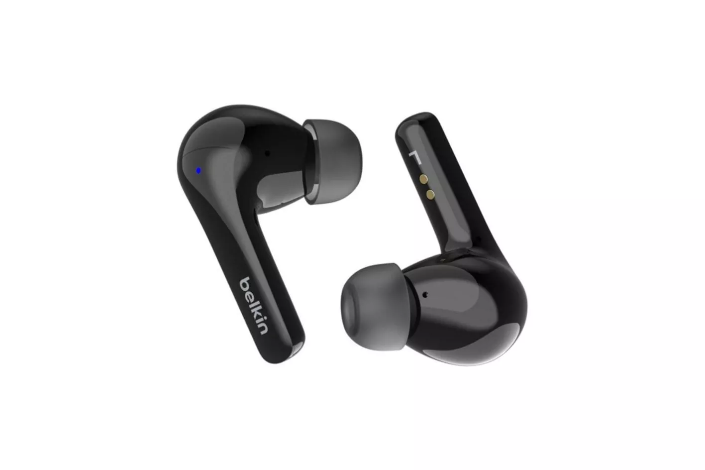 Auriculares Belkin inalámbricos True Wireless Bluetooth 5.2 con micrófono y protección IPX5 negros