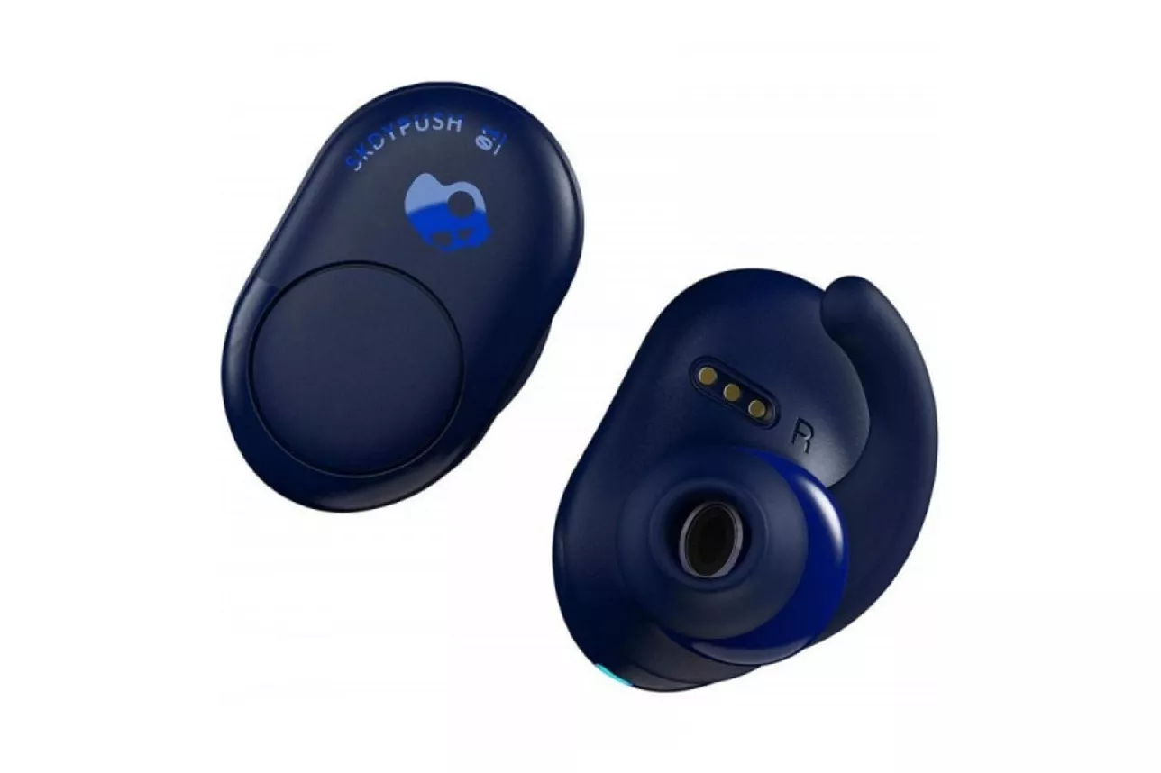 Auriculares Skullcandy inalámbricos Bluetooth 4.2 con Micrófono resistentes al agua azul