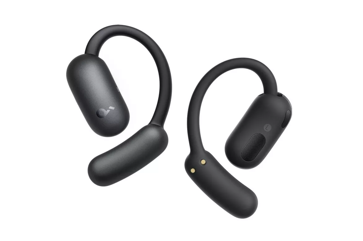 Auriculares Soundcore inalámbricos Bluetooth 5.4 open-ear micrófono integrados negros
