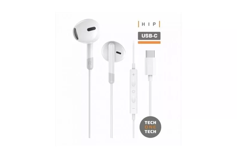 Auriculares TECH ONE TECH con cable USB-C y micrófono estéreo multifunción