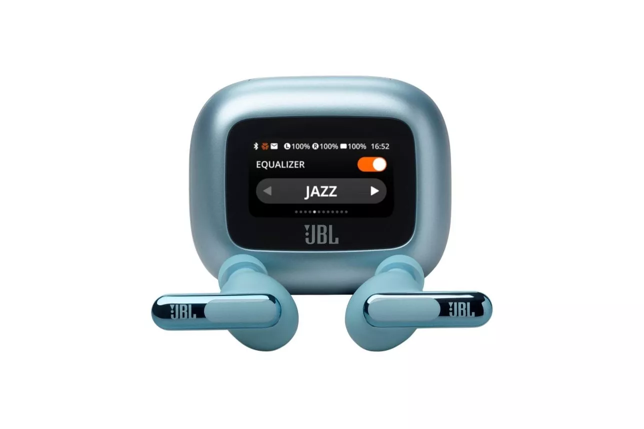 Auriculares JBL inalámbricos Bluetooth con cancelación de ruido, 48h, Azul