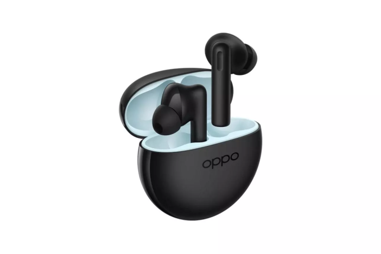 Auriculares Oppo inalámbricos Bluetooth 5.2 con cancelación de ruido y micrófono negros