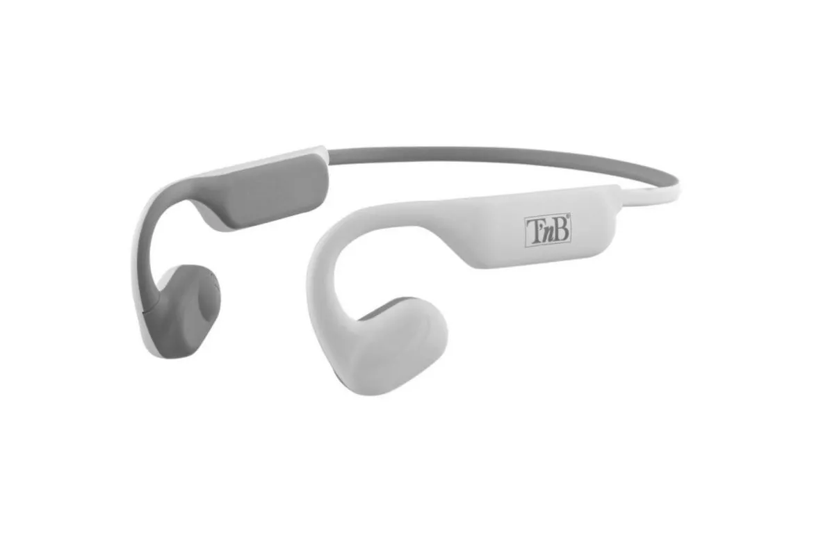 Auriculares inalambricos Bluetooth con control tactile y IPX4 blanco