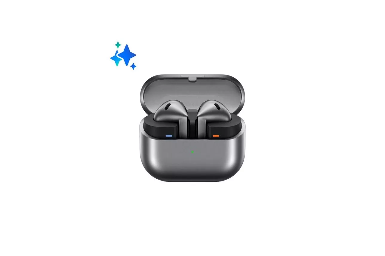 Auriculares Samsung Galaxy Buds3 inalámbricos con Cancelación de ruido y micrófono, plata