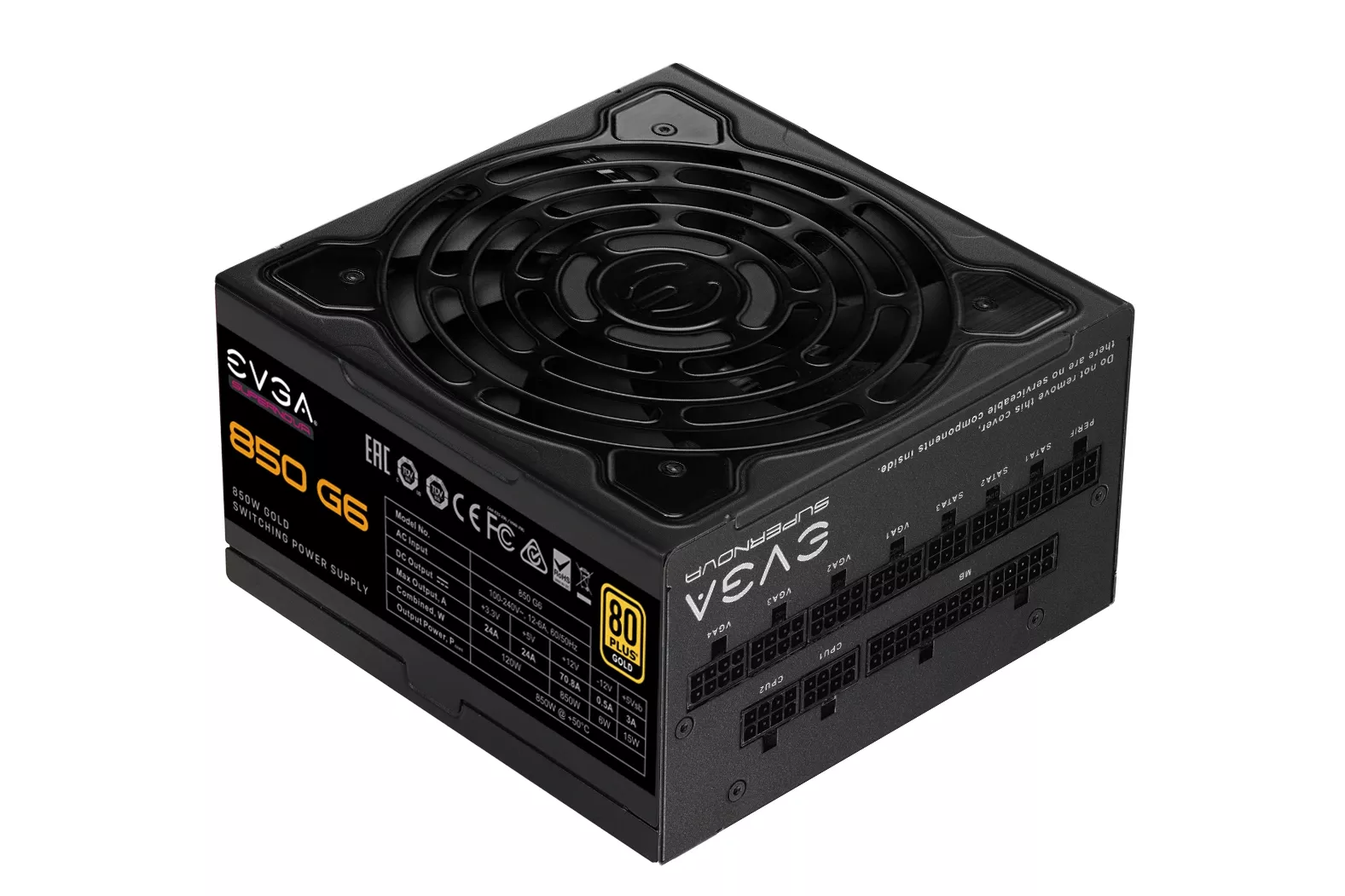 EVGA SuperNOVA 850 G6 850W 80 Plus Gold Full Modular