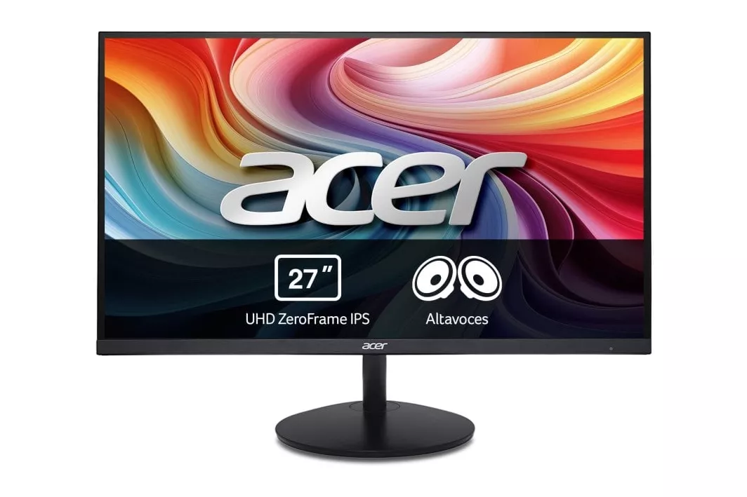 Acer SA272KBMIIPX 27″ 4K 60Hz IPS AdaptiveSync Altavoces Zeroframe VESA HDMI DisplayPort