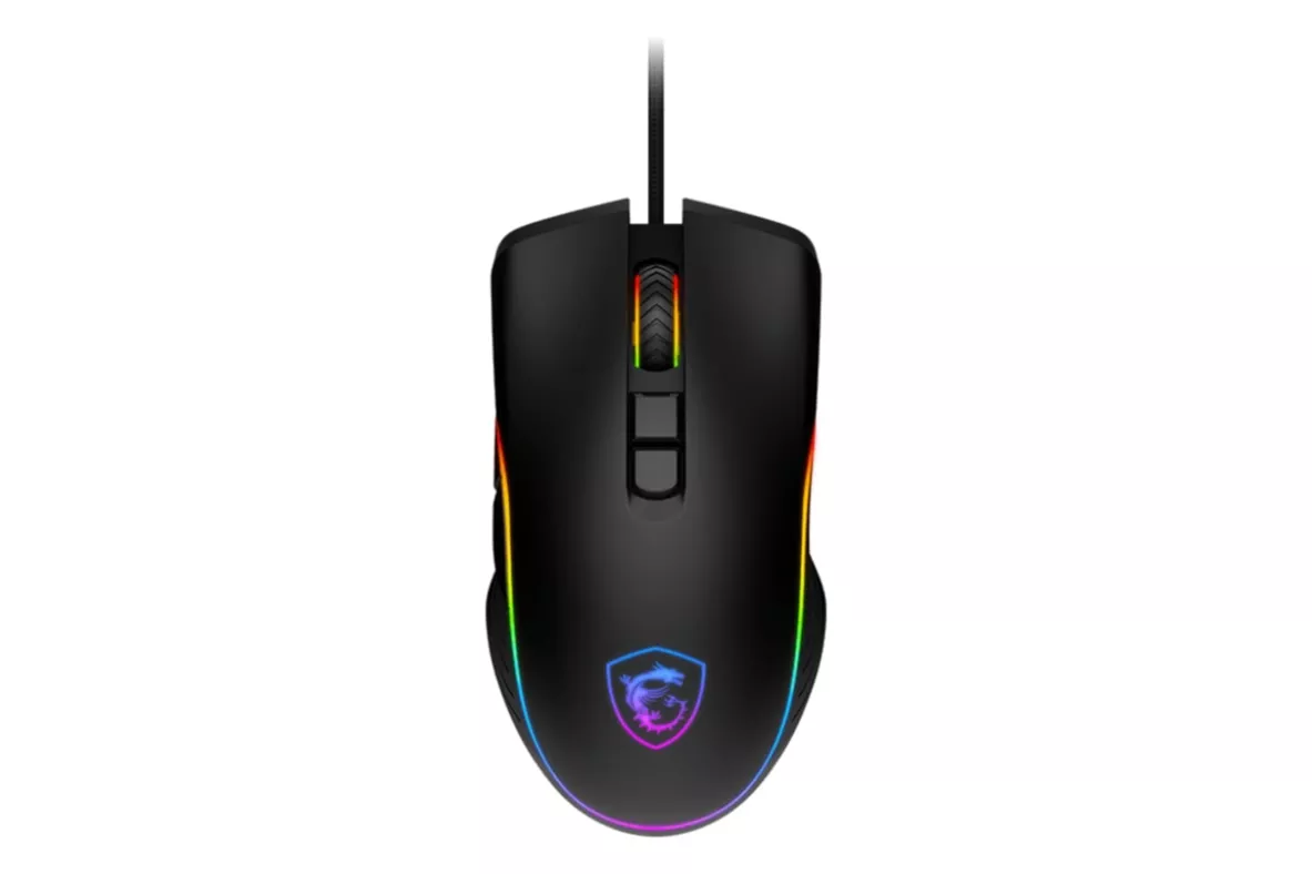 Ratón MSI FORGE GM300 Gaming con cable 7200 DPI Ambidiestro RGB 7 botones