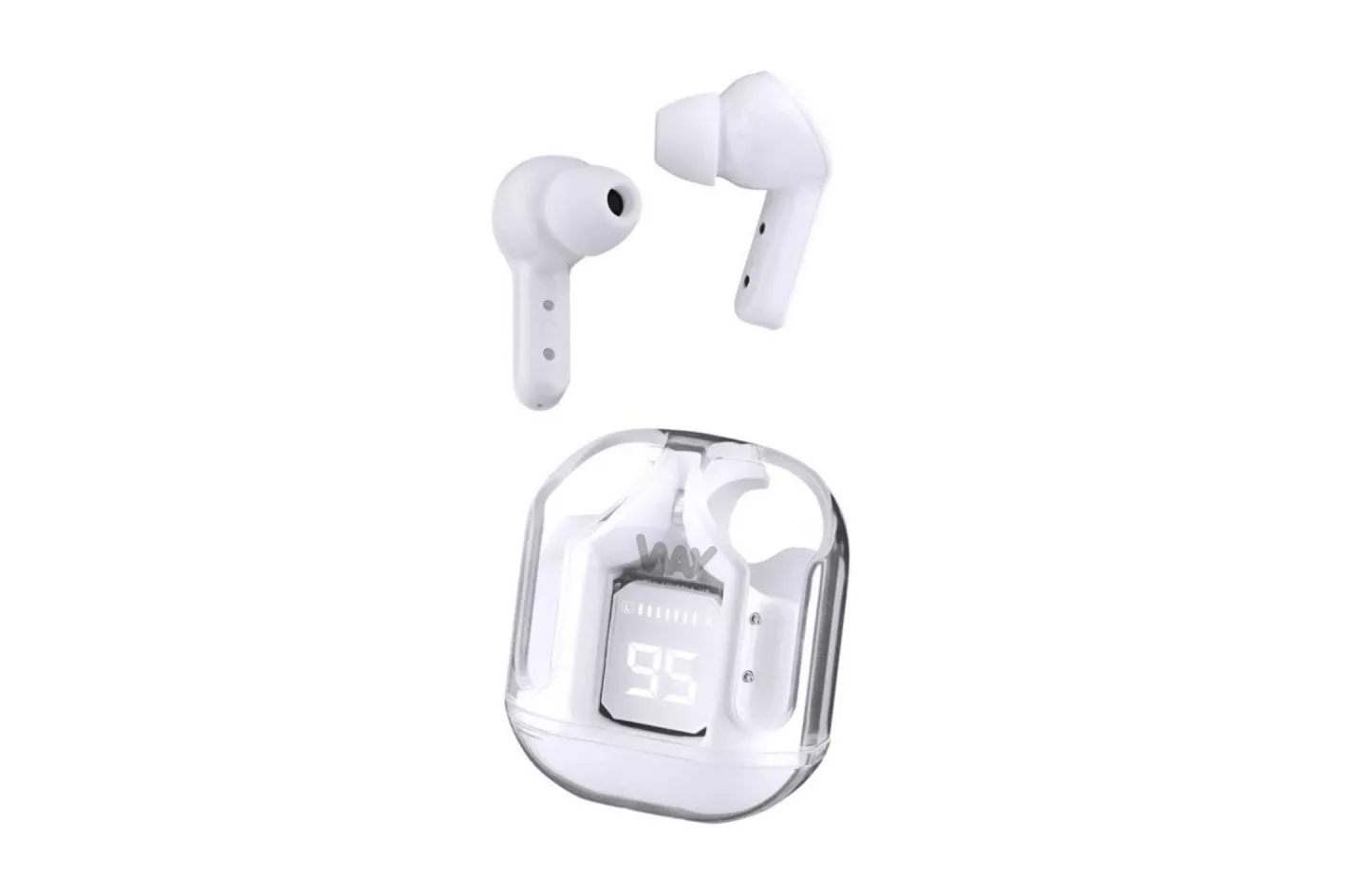 Auriculares TnB Way WebTrack inalámbricos con micrófono, control táctil, color blanco