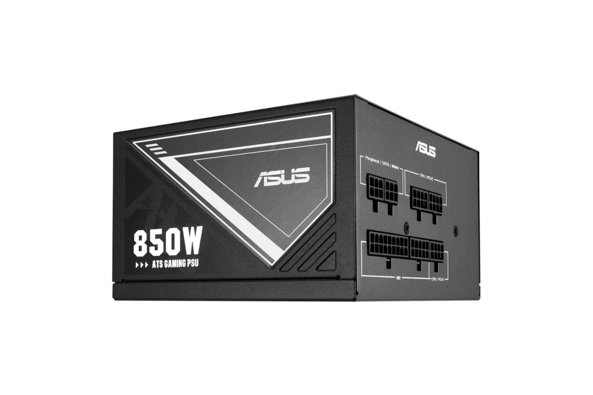 Fuente de Alimentación ASUS 850W 80 PLUS Gold ATS-850G Full Modular ATX Cableado Negro