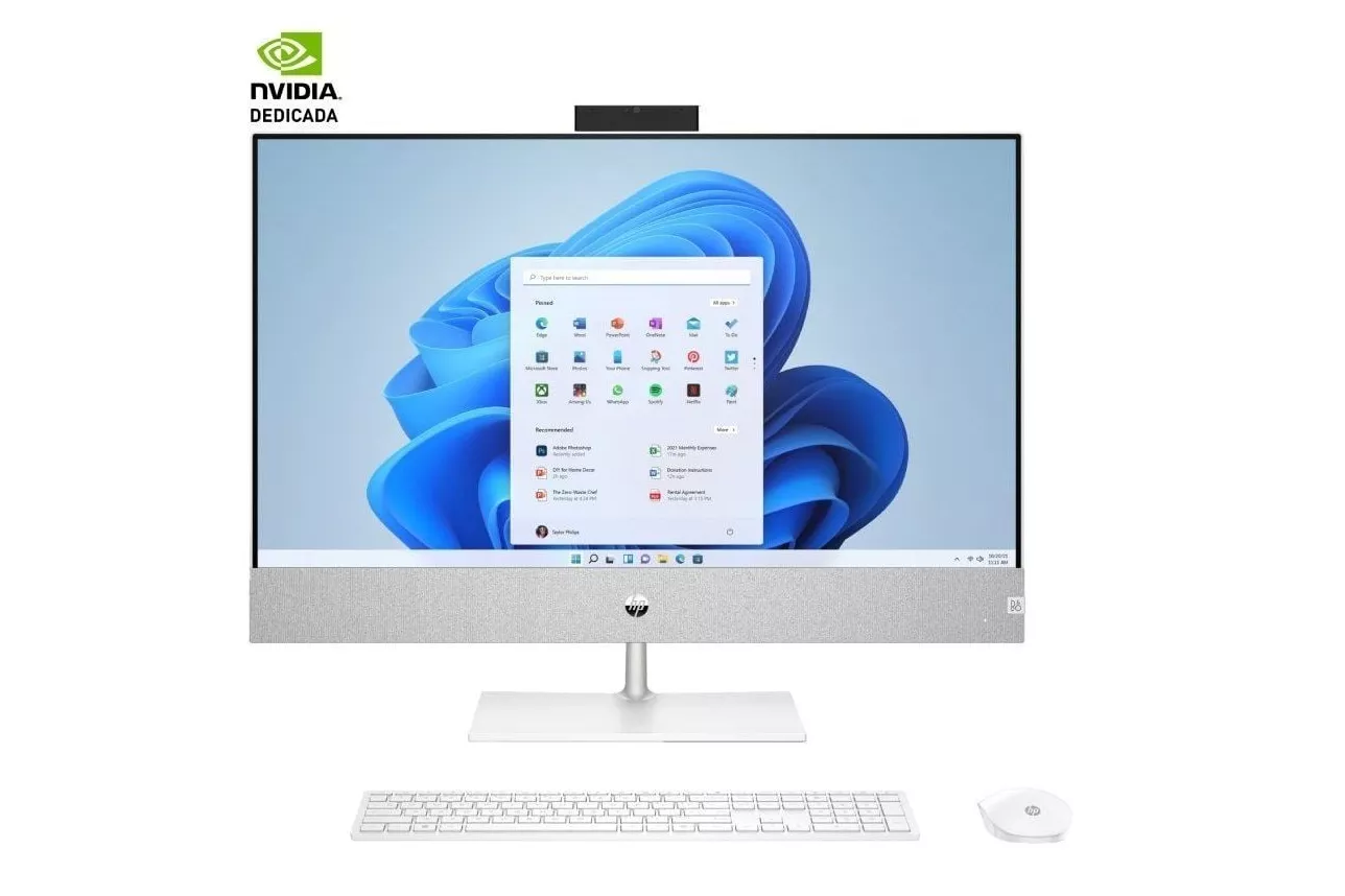 PC Todo En Uno HP Pavilion 27-CA2065NS i7-13700T RTX 3050 16GB 1TB 27