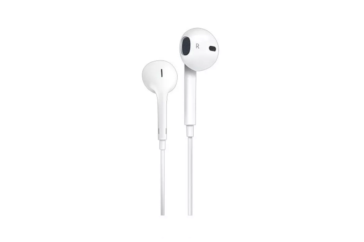 Auriculares UNICO con cable Jack 3.5mm estéreo micrófono y 1.2m TPE Blanco