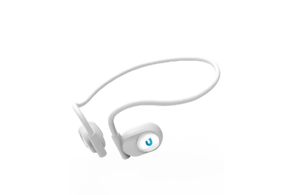 Auriculares Unico inalámbricos bluetooth deportivos cuello tipo C blanco