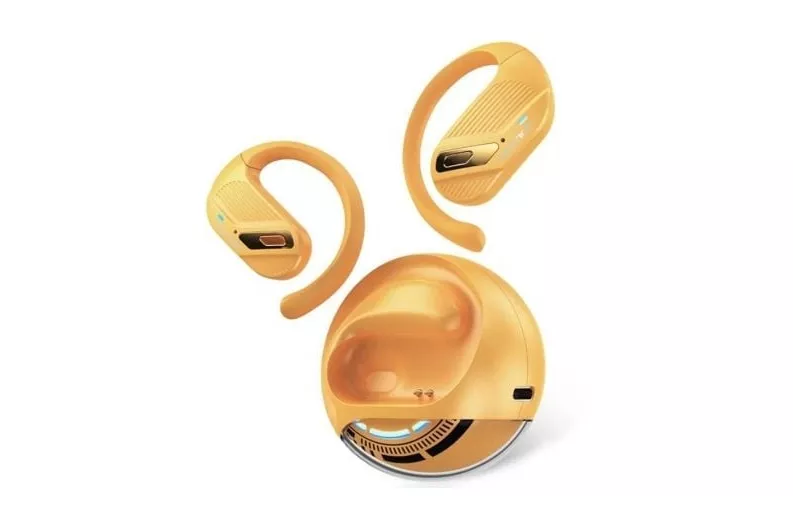 Auriculares Vention inalámbricos Bluetooth 5.4 con diseño abierto y estuche de carga