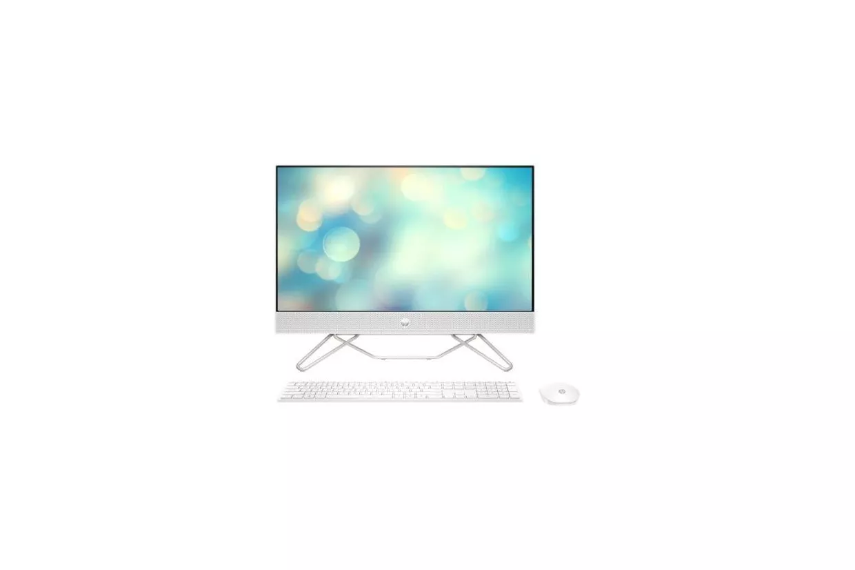 PC Sobremesa HP 24-cb1076ns i3 8GB 512GB SSD GeForce MX450 Full HD IPS Blanco FreeDOS