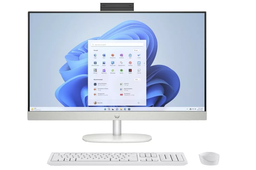 PC Sobremesa HP 24-cr0040ns Intel Core i3 8GB 512GB SSD All-in-One Full HD Wi-Fi 6