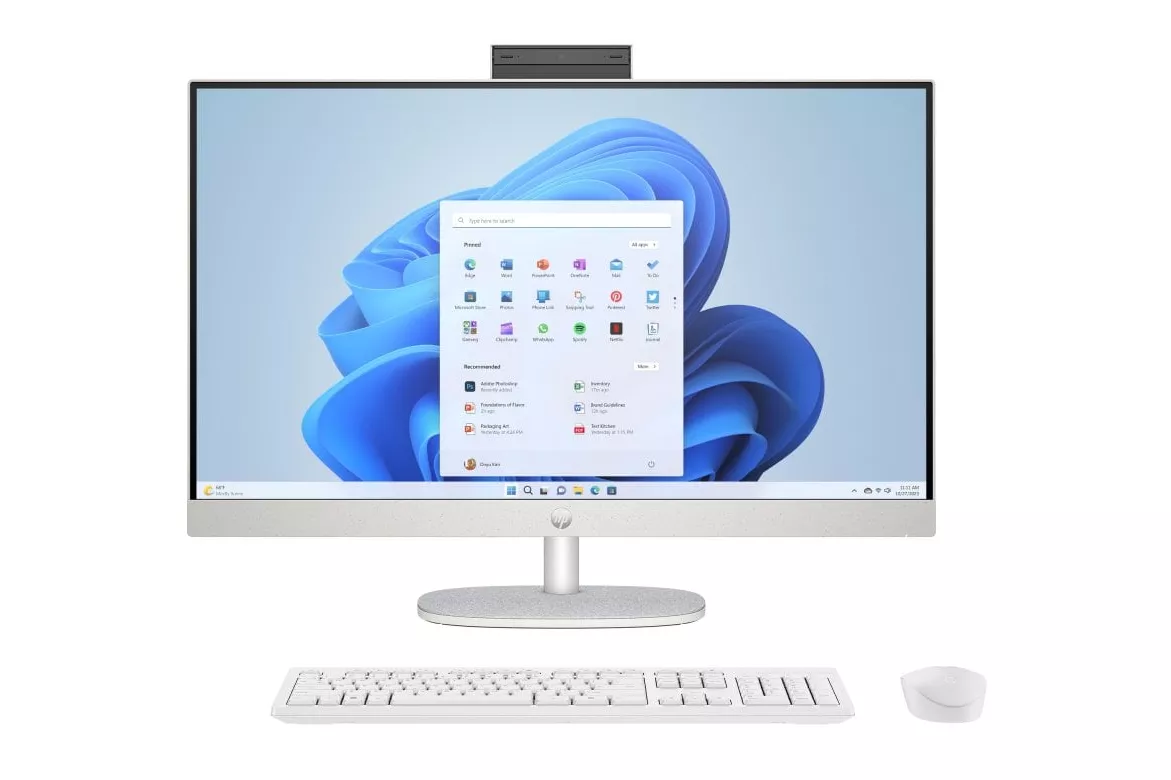 PC Sobremesa HP All-in-One 24 -cr0137ns Intel Core i5-1335U 16GB 512GB SSD 23.8