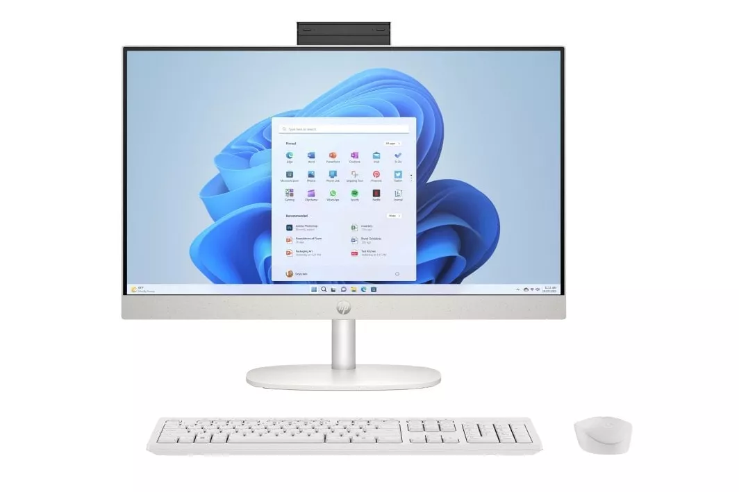 PC Sobremesa HP All-in-One 24-cr0135ns Intel Core i5-1334U 16GB 512GB SSD Pantalla Táctil FHD Blanco