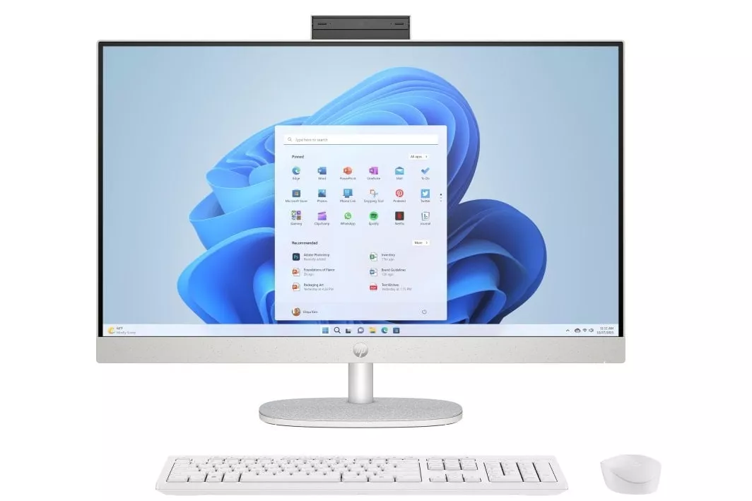 PC Sobremesa HP All-in-One 27-cr0075ns Intel Core i5-1335U 16GB 512GB SSD FHD Blanco