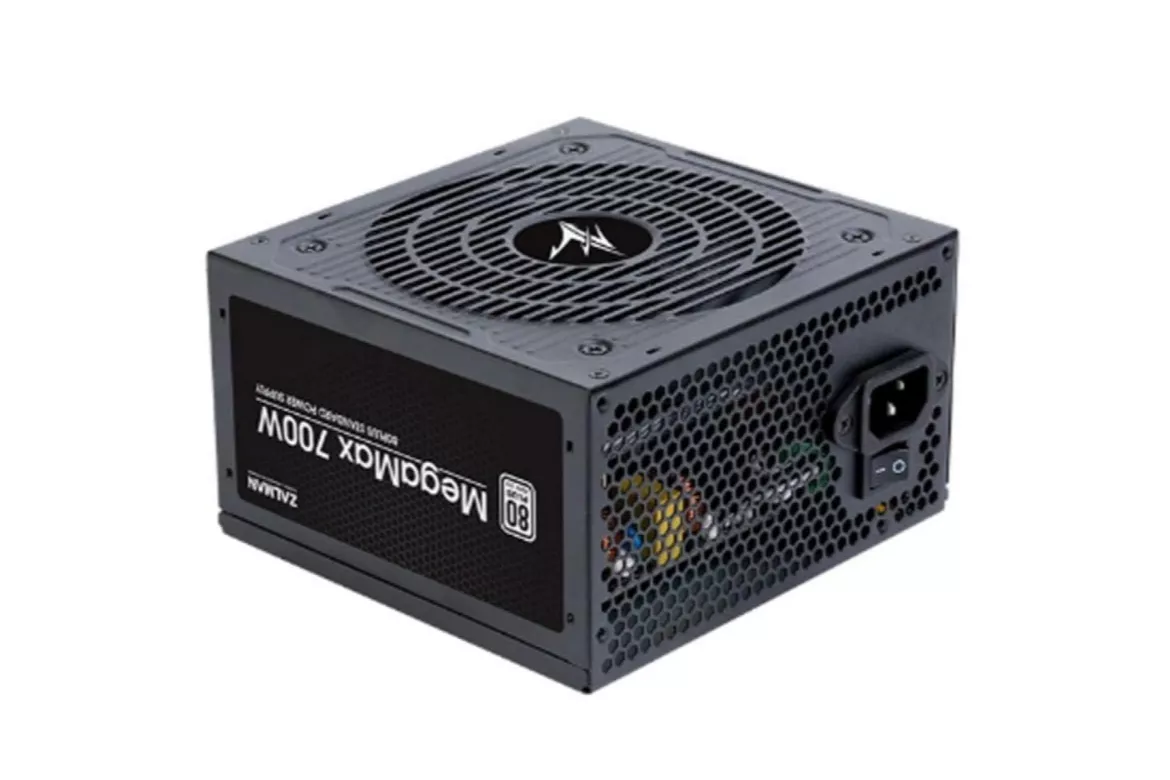 Fuente de Alimentación Zalman 700W Certificación 80 PLUS MegaMax TXII V2 ATX Ventilador 12cm