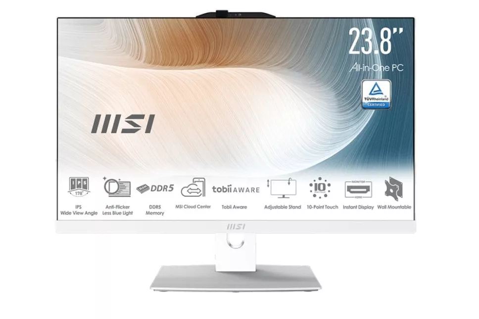 PC Sobremesa MSI Modern AM242 Intel Core 7 150U 16GB 512GB SSD FHD WiFi 6E BLANCO