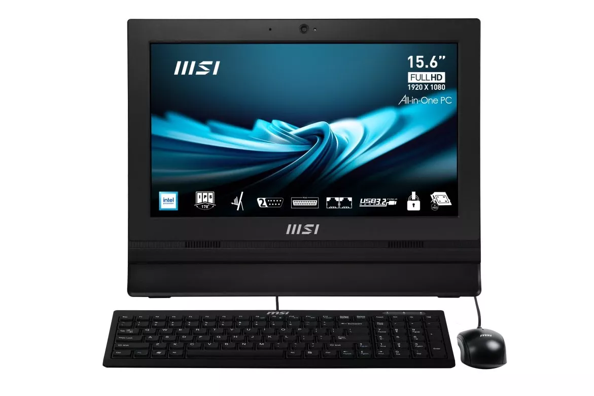 PC Sobremesa MSI Pro AP162T N100 4GB 256GB SSD Full HD Táctil WiFi 6 Negro