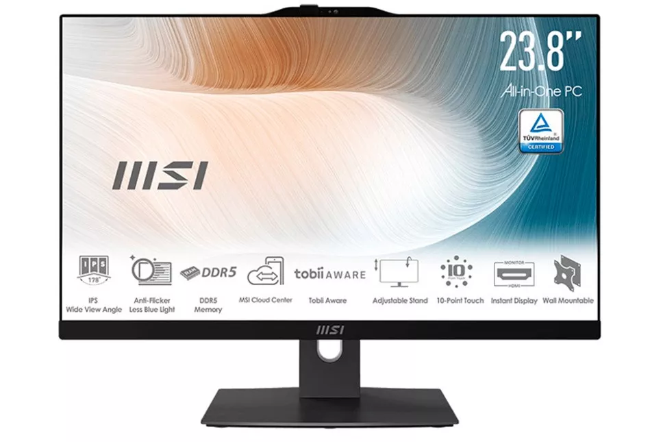 PC Todo En Uno MSI Modern AM242P 1M-1498ES i7-150U 16GB 512GB 24