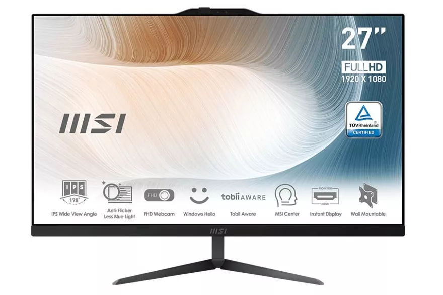 PC Todo En Uno MSI Modern AM272 12M-024EU i5-1240P 8GB 512GB 27