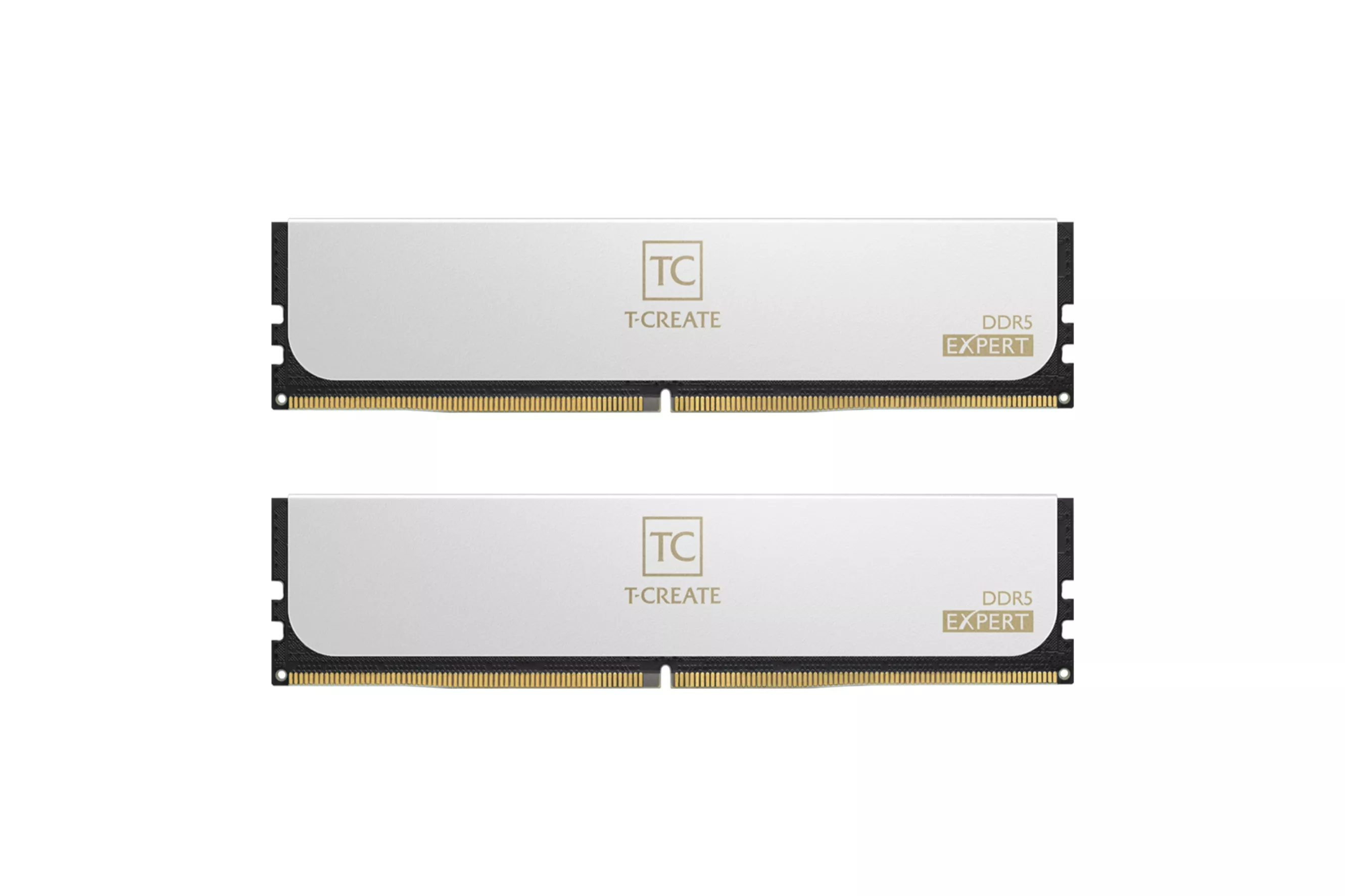 Memoria DDR5 Team Group T-Create Expert 64GB 2x32GB 6400MHz CL34 EXPO-XMP Blanco