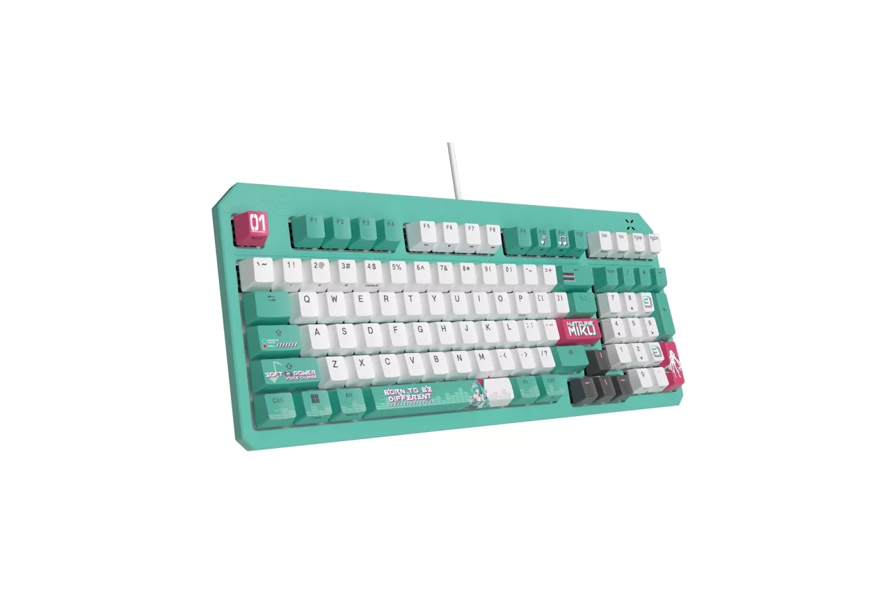Teclado ASUS TUF Gaming K3 Gen II Hatsune Miku Edition