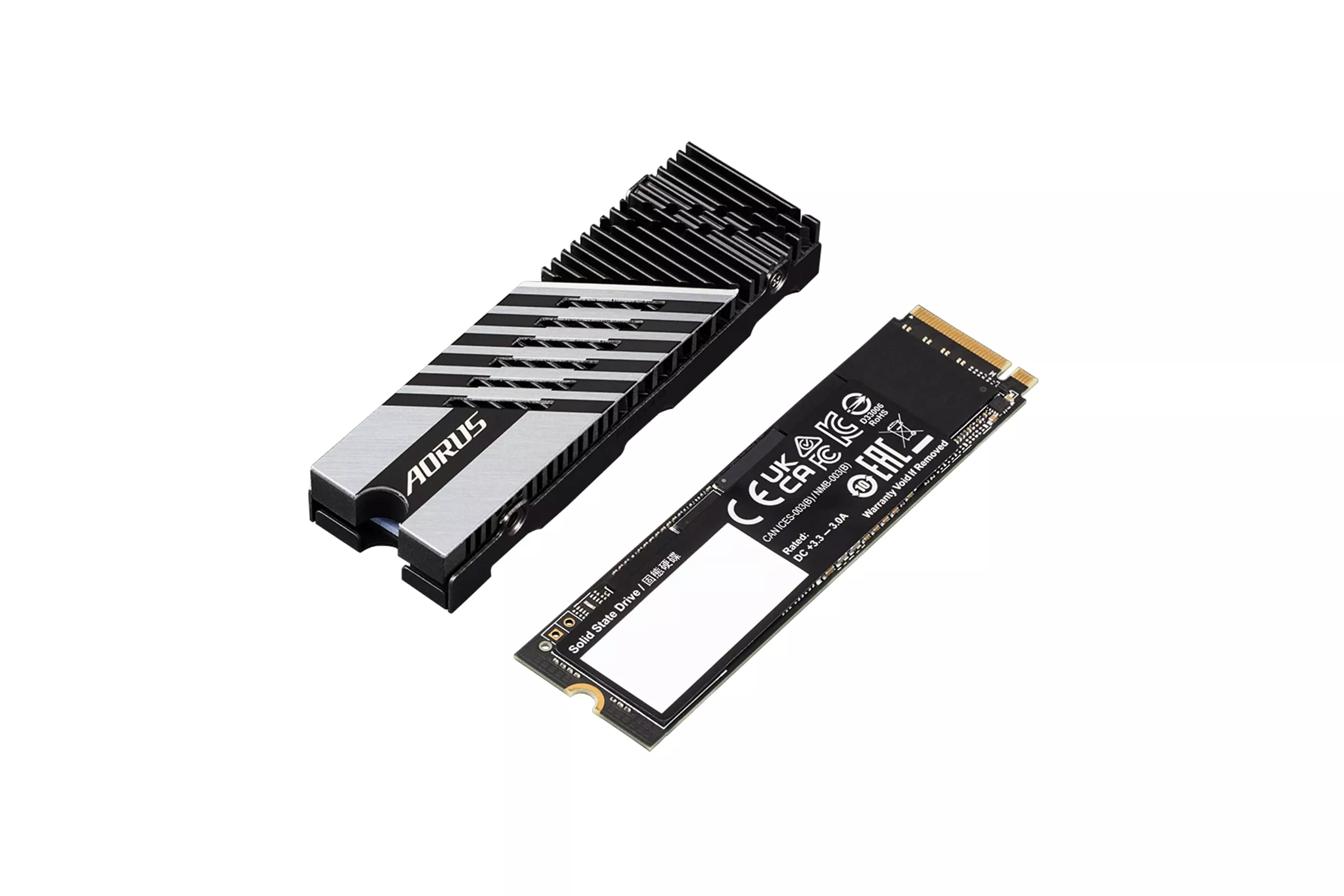 AORUS Gen4 7300 1 TB, Unidad de estado sólido