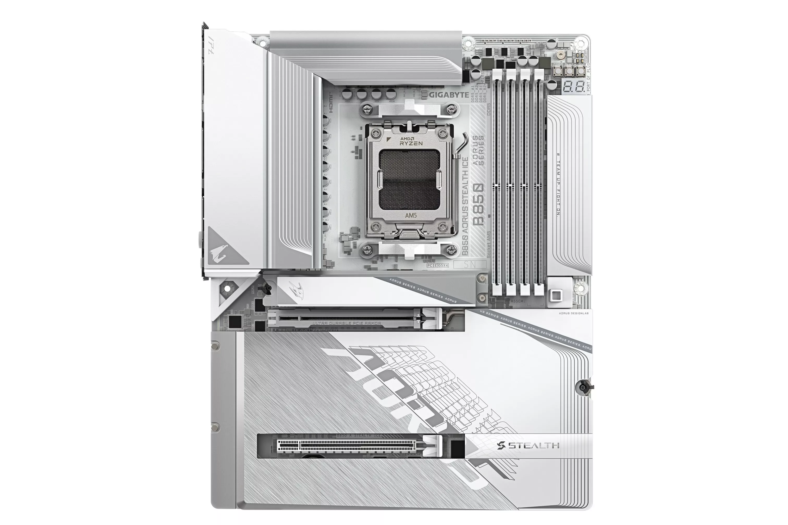 B850 A STEALTH ICE, Placa base