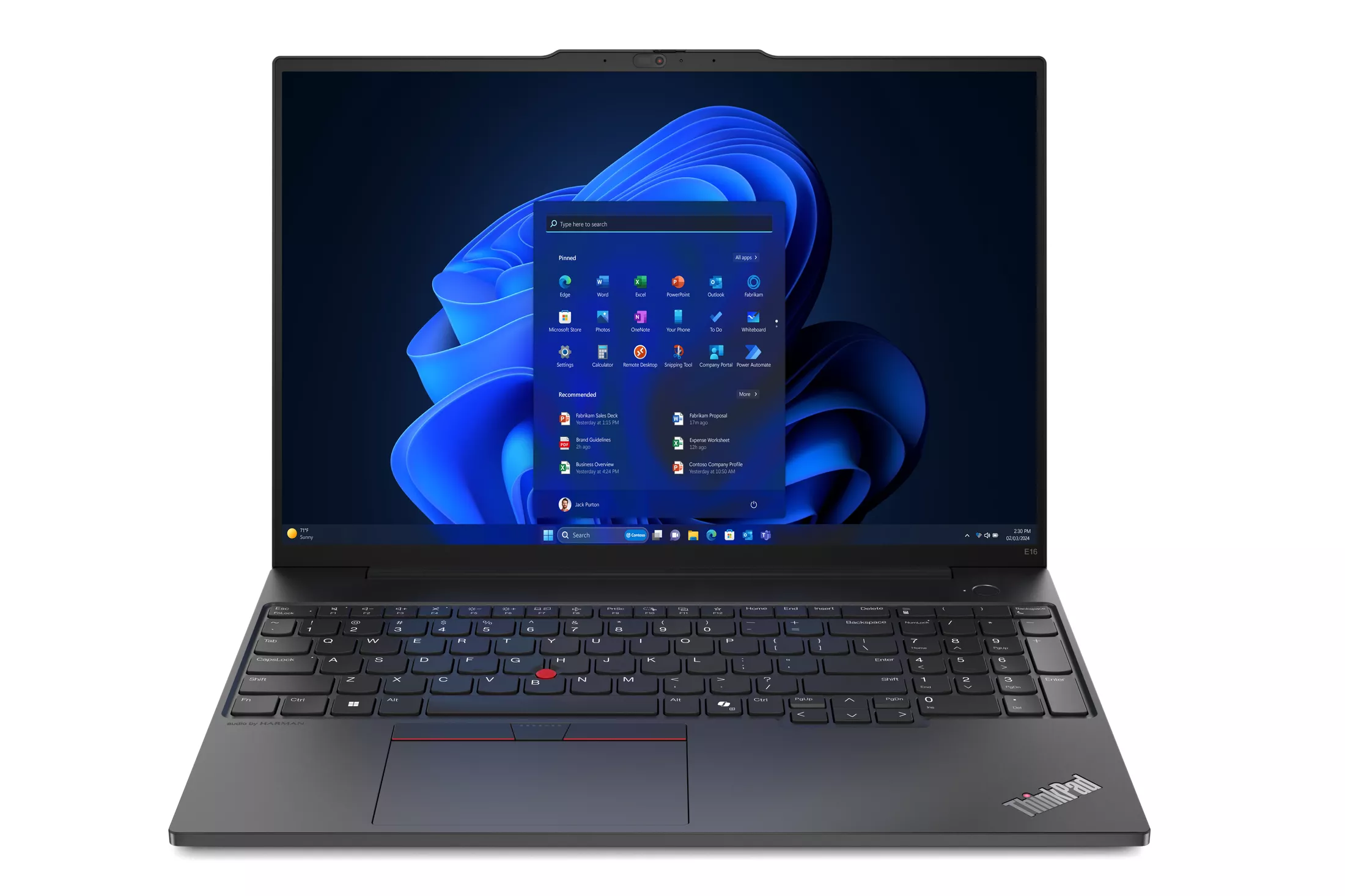 Lenovo ThinkPad E16 (Gen 2) - Portátil 16