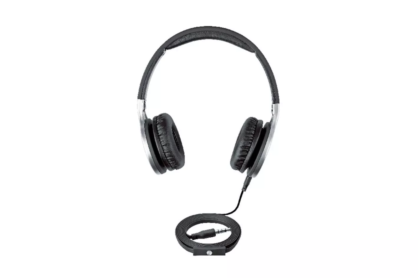 ISY Ihp-1600 Auriculares con Cable con Control de Volumen Negros