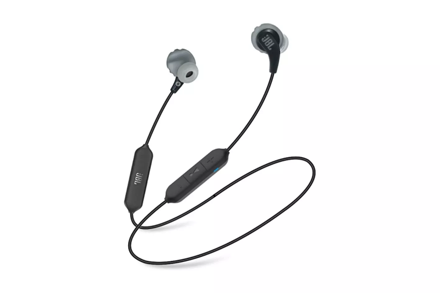 JBL Endurance RUNBT Auriculares Intraurales Inalámbricos Deportivos Resistentes al Sudor Negros