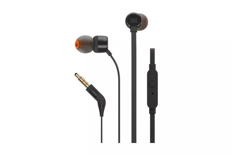 JBL Tune 160 Auriculares Intrauditivos con Micrófono Jack 3.5 Negros