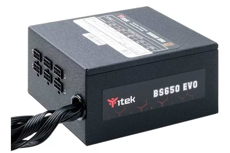 Itek BS650 Evo 650W 80 Plus Bronze Semi Modular