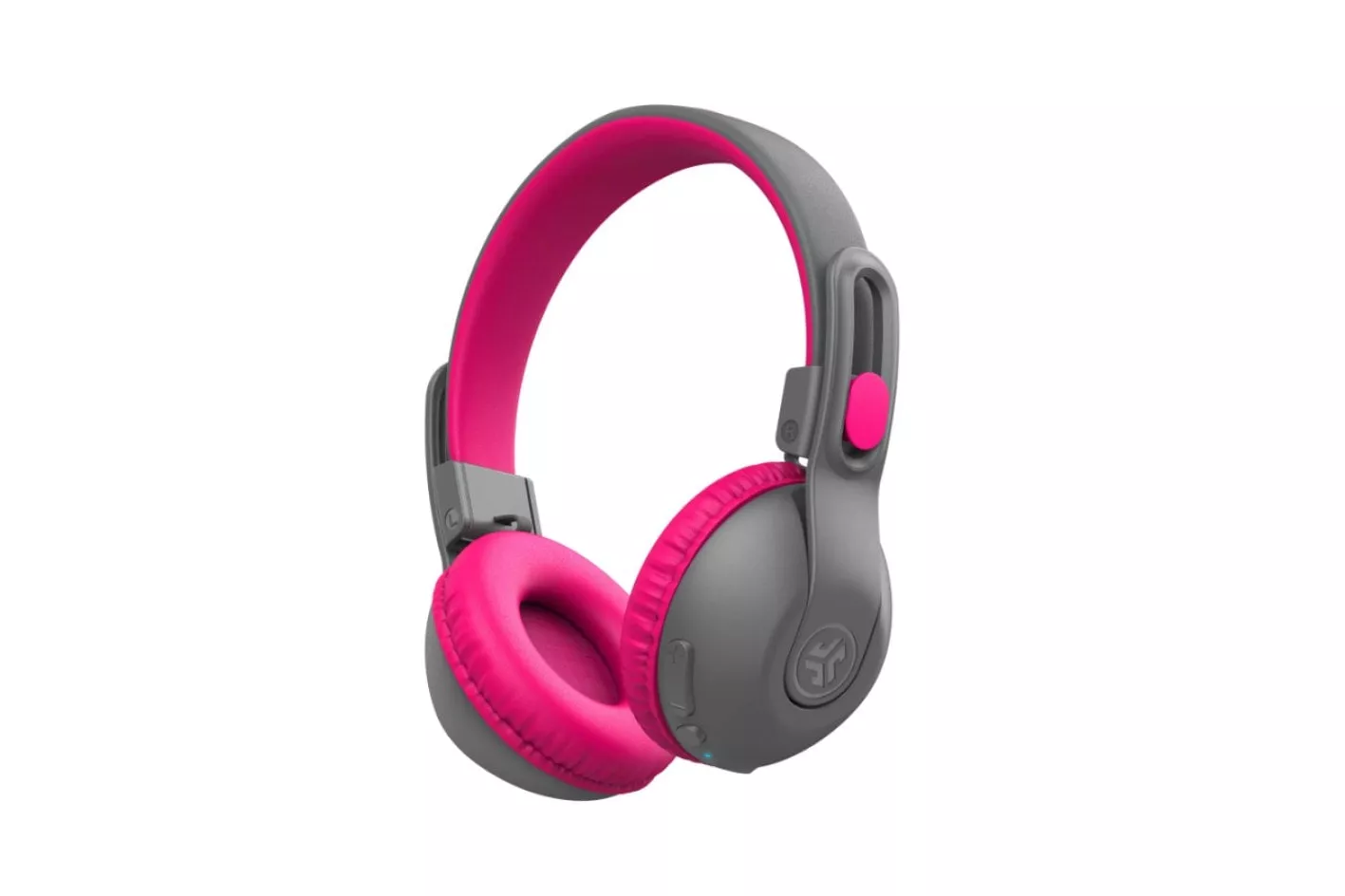 JLab JBuddies Studio 2 Auriculares Infantiles Inalámbricos o Cable Gris/Rosa