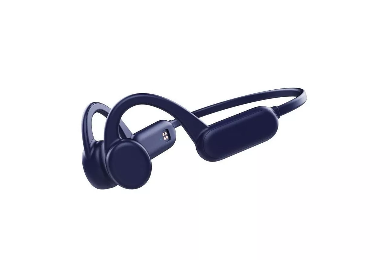 Leotec True Bone Conduction Auriculares Deportivos IPX8 32GB Azules