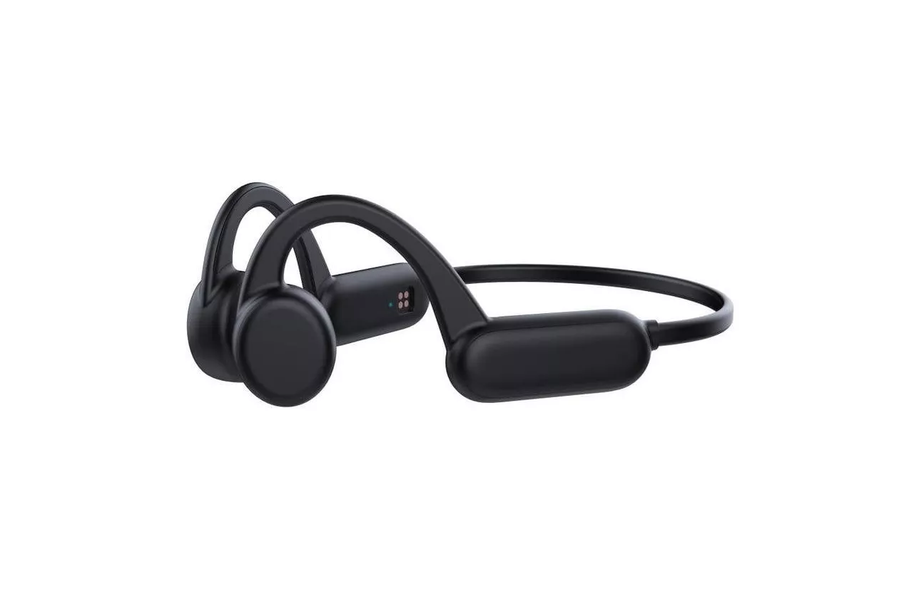 Leotec True Bone Conduction Auriculares Deportivos IPX8 32GB Negros