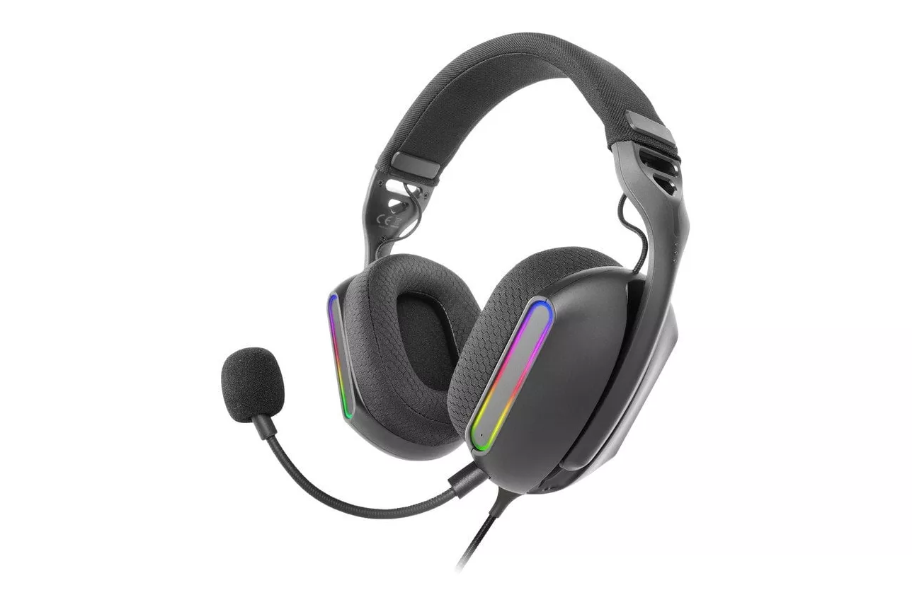 Mars Gaming Mh-pro Auriculares Rgb Flow Sonido Envolvente Almohadillas Air 3d Micrófono Negro