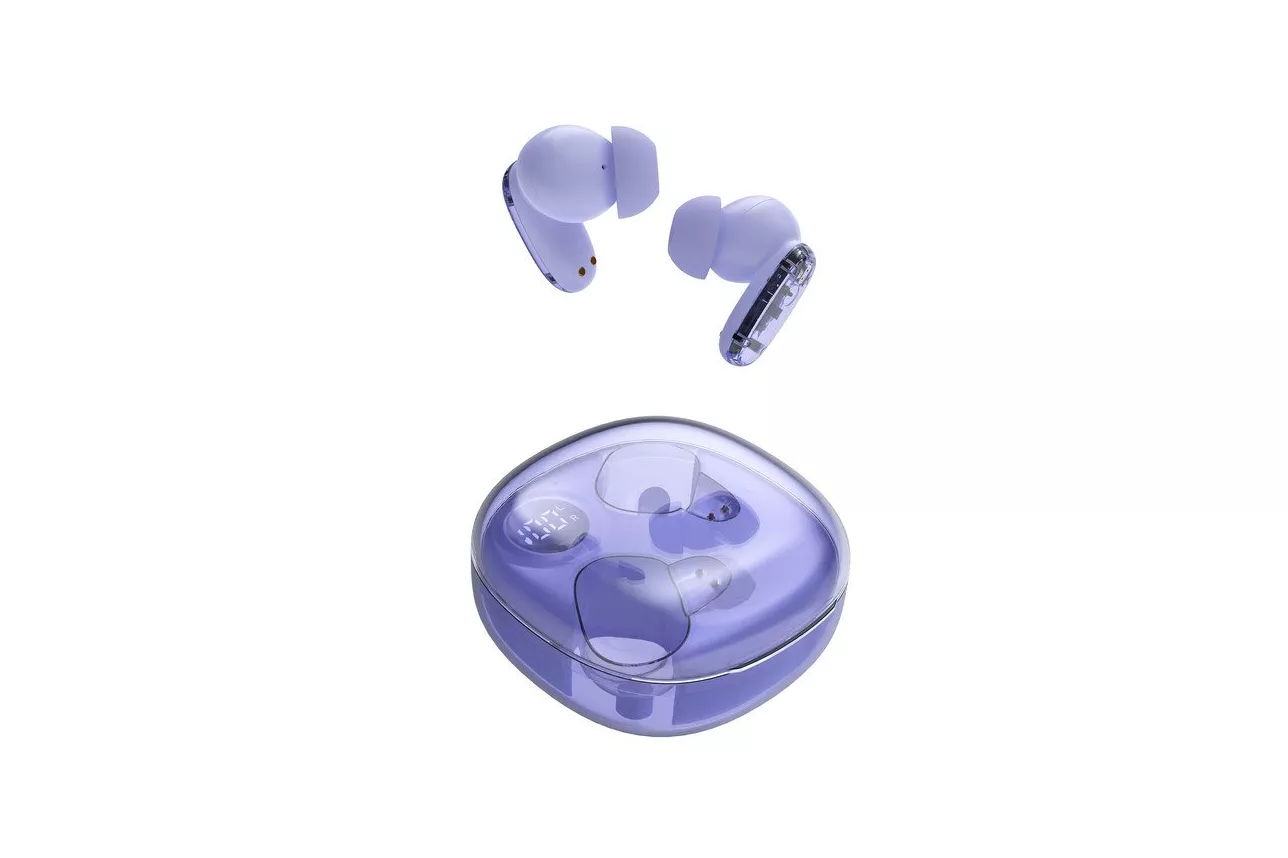 Mars Gaming Mhib2 Auriculares Bluetooth 5.4 Sonido Inmersivo 24 Horas Reproducción Estuche Morado