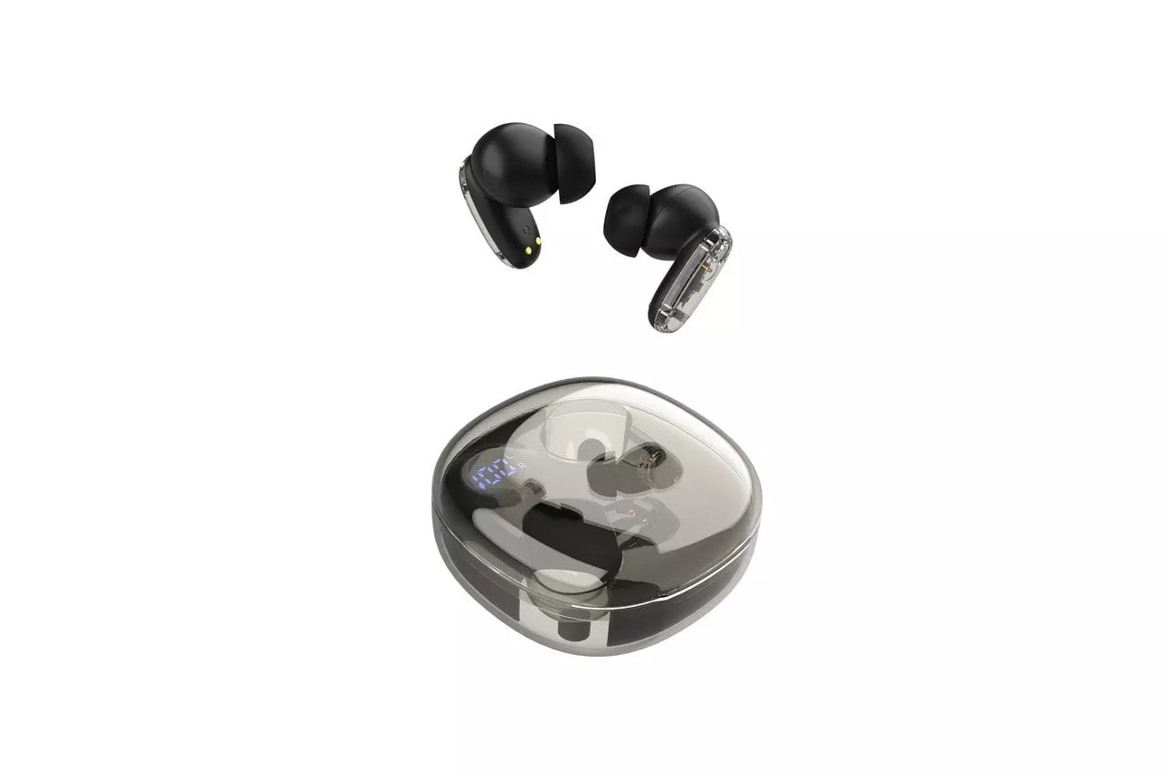 Mars Gaming Mhib2 Auriculares Bluetooth 5.4 Sonido Inmersivo 24 Horas Reproducción Estuche Negro