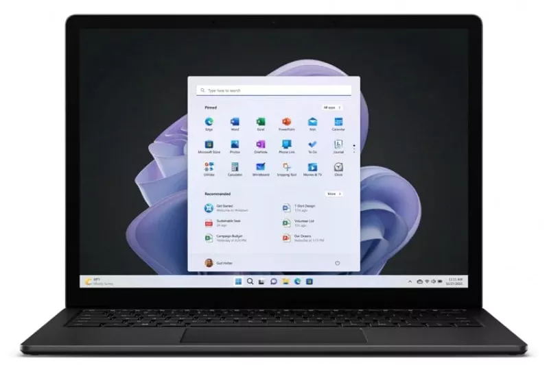 Microsoft Surface Laptop 5 Negro Intel Evo Core i7-1255U/8GB/512GB SSD/15