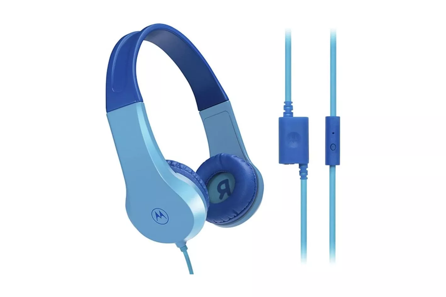 Motorola Moto JR 200 Auriculares Infantiles con Micrófono Azules