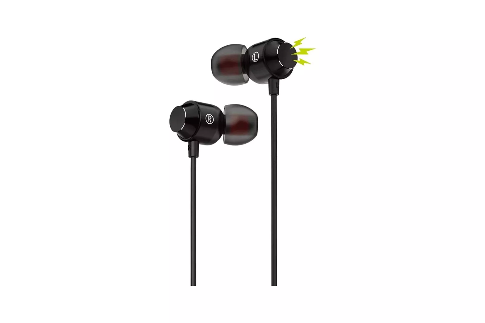 Muvit For Change M32 Auriculares Estéreo USB-C Magnéticos Negros