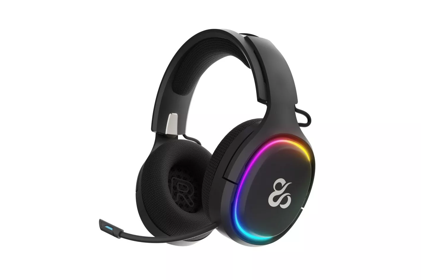 Newskill Aton V2 Auriculares Gaming Inalámbricos RGB Bluetooth 5.0 Multiplataforma Negros